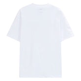 LANVIN Letter Embroidery T-Shirt Whtie
